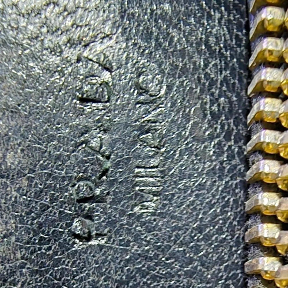 PRADA Milano PRADA Nappa Gaufre Black Leather Nero Zip Around Long Wallet - Picture 5 of 14